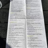Menu - 6/24/22  at 600 Kitchen and Bar in Kalamazoo