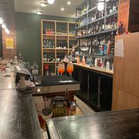 Bar area at 600 Kitchen and Bar in Kalamazoo