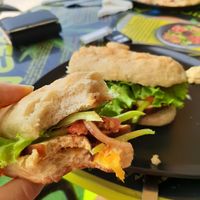 Pepper Express (with smoked tofu and no feta cheese) at Juice From Mars in Takua Pa