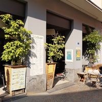 Exterior at Caffè Bartolomeo in Locarno