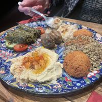 Plat Vegan  at La Maison du Knafé in Paris