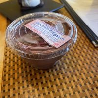 Pudding   at Organic Garden Cafe in Beverly