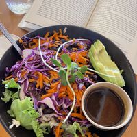 Black Bean Bowl  at Organic Garden Cafe in Beverly
