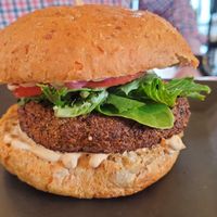 Sunburger at Organic Garden Cafe in Beverly