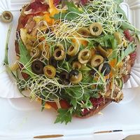 Pizza at Simple Bake in Zagreb