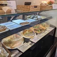 Sandwiches and pastries at Simple Bake in Zagreb