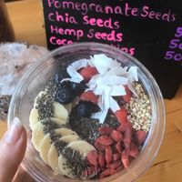 Pink bowl  at The Bowl Shed in Bristol