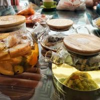 Fruits and flowers tea at LN Fortunate Coffee - Orchard Batam in 