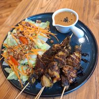 Shrooms satay at LN Fortunate Coffee - Orchard Batam in 