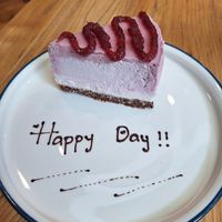 Strawberry mousse at LN Fortunate Coffee - Orchard Batam in 