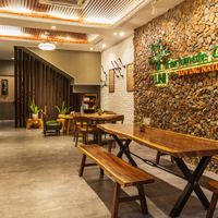 A beautiful Cozy Place after we get in the Fortunate Coffee at LN Fortunate Coffee - Orchard Batam in 