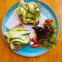 avocado toast at Yucca in Donoussa