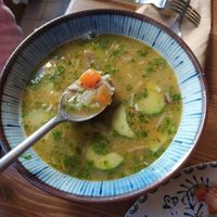 Soup of the day! at Sol Semilla in Paris