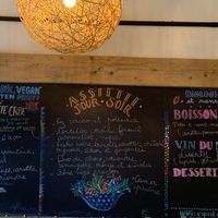 Menu  at Sol Semilla in Paris