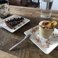 Amazing deserts  at Sol Semilla in Paris