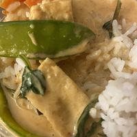 Vegan Panang Curry with Tofu  at Anong's Thai Cuisine in Cheyenne