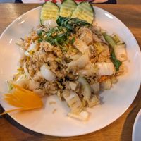 Fried rice with vegetables at Boo - Messeplatz in Basel