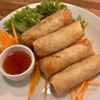 spring rolls  at Boo - Messeplatz in Basel
