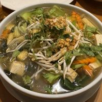 thai vegetable soup with tofu  at Boo - Messeplatz in Basel