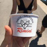 ice cream cup at Rimini in Malinska