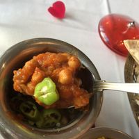 Garlic Chilli Chickpeas (adapted) at Maazi in Matlock