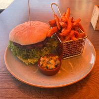 Frohnatur burger  at La Casa in Luebbenau