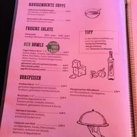 Karte at La Casa in Luebbenau