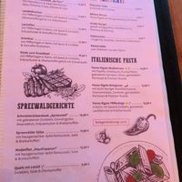 Karte at La Casa in Luebbenau