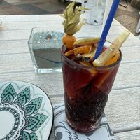 Red Sangria   at Boat House Bar in Mallorca