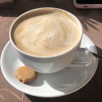 Großer Cappuccino mit Hafermilch  at Cafe Kostbar in Berchtesgaden