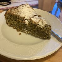 pumpkin seed nut cake (takeaway)  at Cafe Kostbar in Berchtesgaden