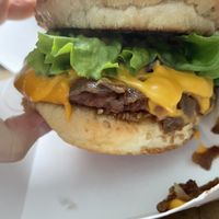 Double cheeseburger  at PLNT Burger - H St in Washington