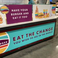 Signage at PLNT Burger - H St in Washington