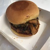 The burger  at PLNT Burger - H St in Washington