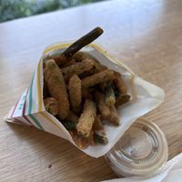 Green bean fries  at PLNT Burger - H St in Washington