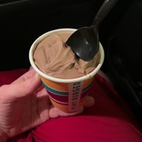 Chocolate soft serve! at PLNT Burger - H St in Washington