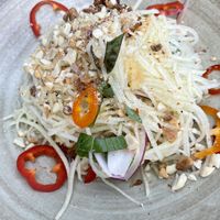Papaya salad  at Do Chay - Yaletown in Vancouver