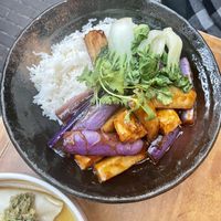 Black Garlic Eggplant  at Do Chay - Yaletown in Vancouver