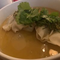 Black truffle dumplings  at Do Chay - Yaletown in Vancouver