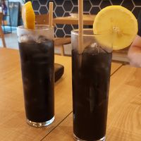 Charcoal lemonade at Do Chay - Yaletown in Vancouver