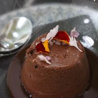 Silky soft choco mouse at Plantae Gastrobar  in Tenerife