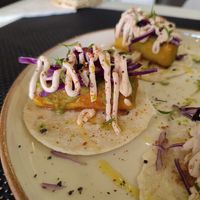 Tacos de bubangos at Plantae Gastrobar  in Tenerife