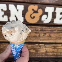 (V) cookie dough   at Ben & Jerry's  in Watkins Glen