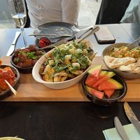 Vegan tapa’s (groepen menu)   at Noderstraun in Schiermonnikoog