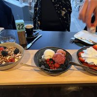 Vegan dessert (groep menu)   at Noderstraun in Schiermonnikoog