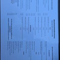 Menu as of May 2025 at Noderstraun in Schiermonnikoog