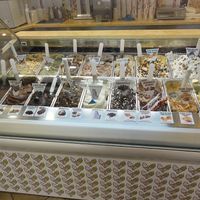 ice cream choises at Gelateria L'Orizzonte in Livorno