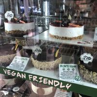 Vegan cakes   at Gelateria L'Orizzonte in Livorno