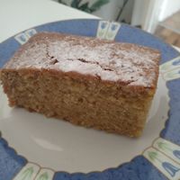 Lemon sponge cake at Bäcker Wiese in Eberswalde