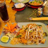 Tofu Pad Thai at Yoya's Thai Kitchen in Albufeira